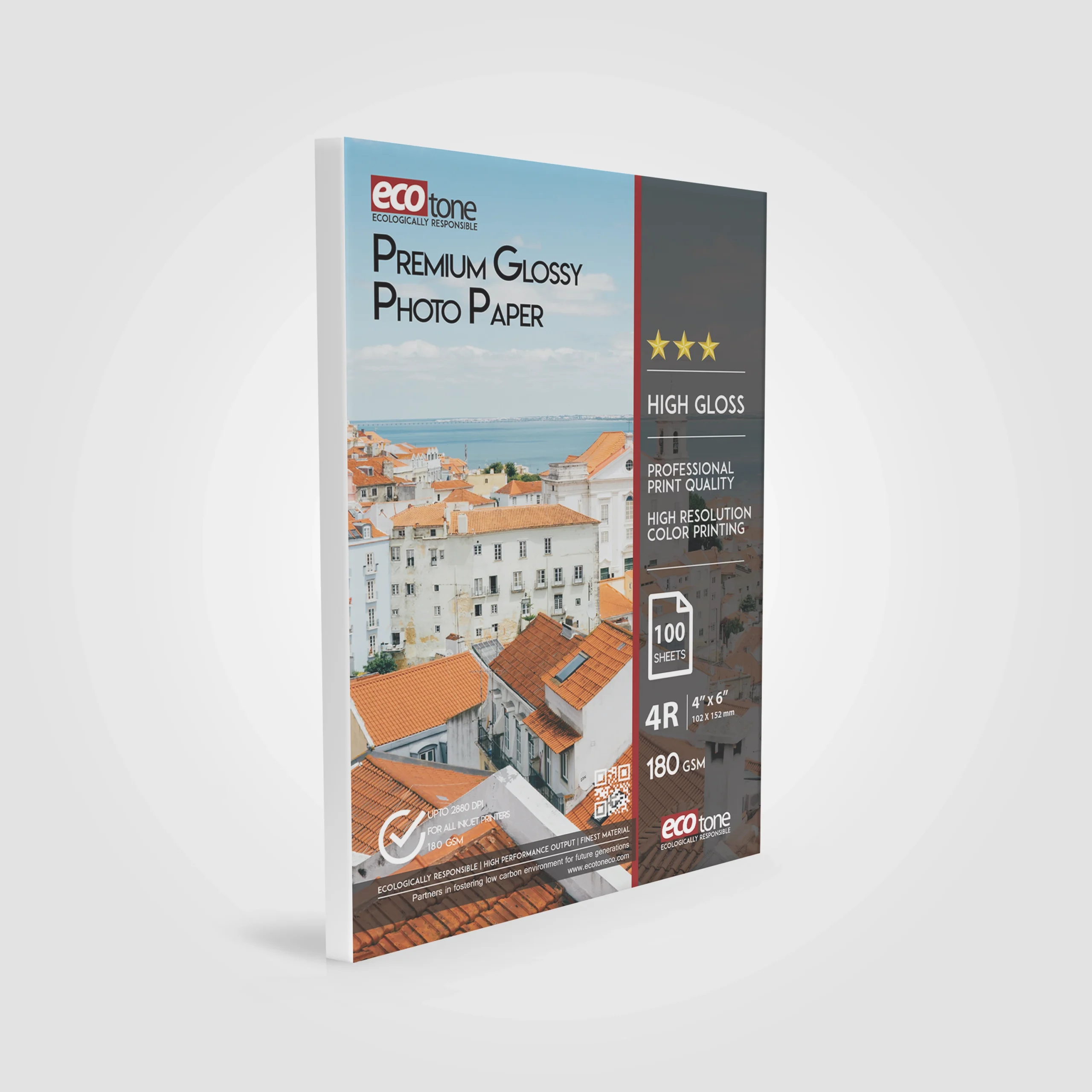 4R PREMIUM PHOTO GLOSSY PAPER 180GM