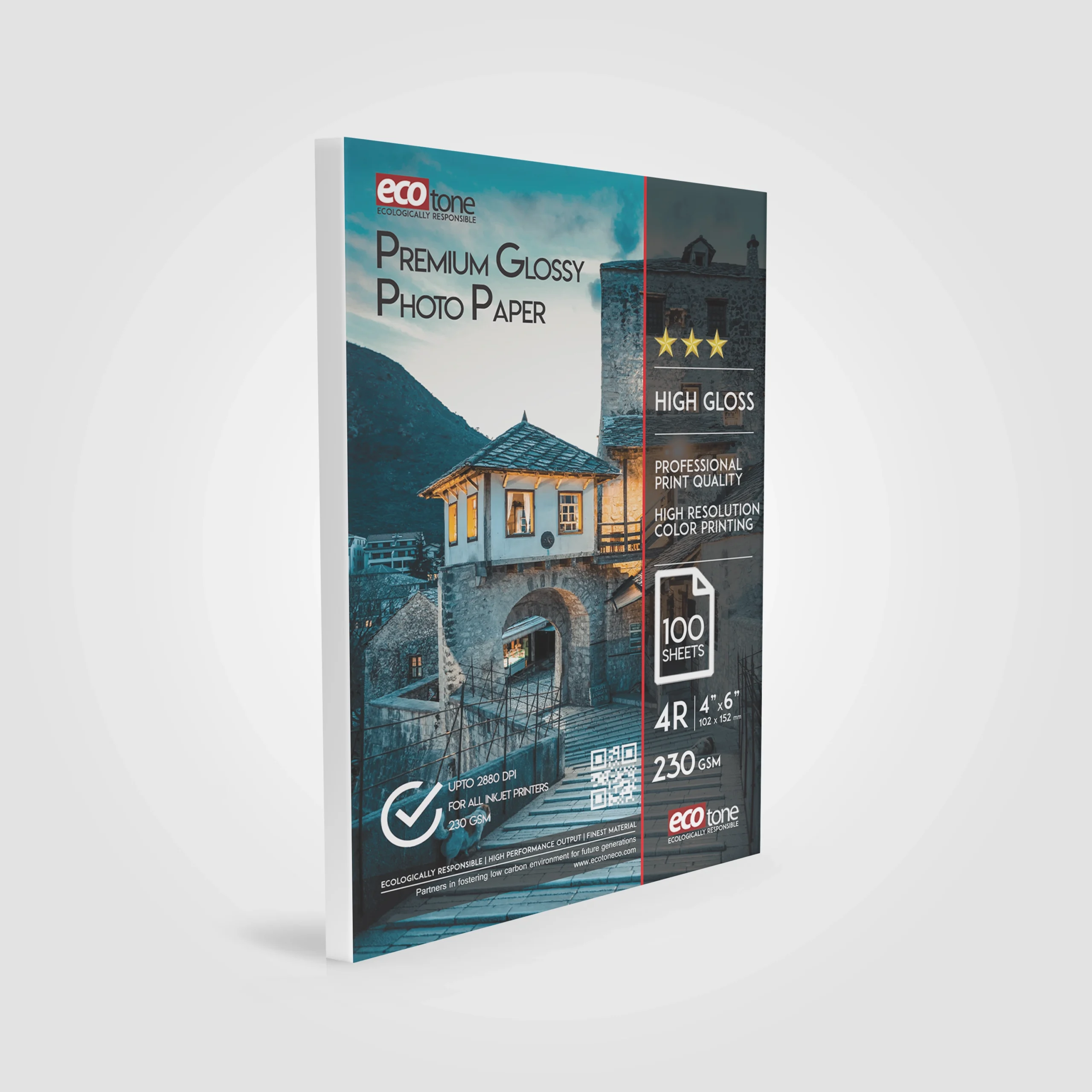 4R PREMIUM PHOTO GLOSSY PAPER 230GM
