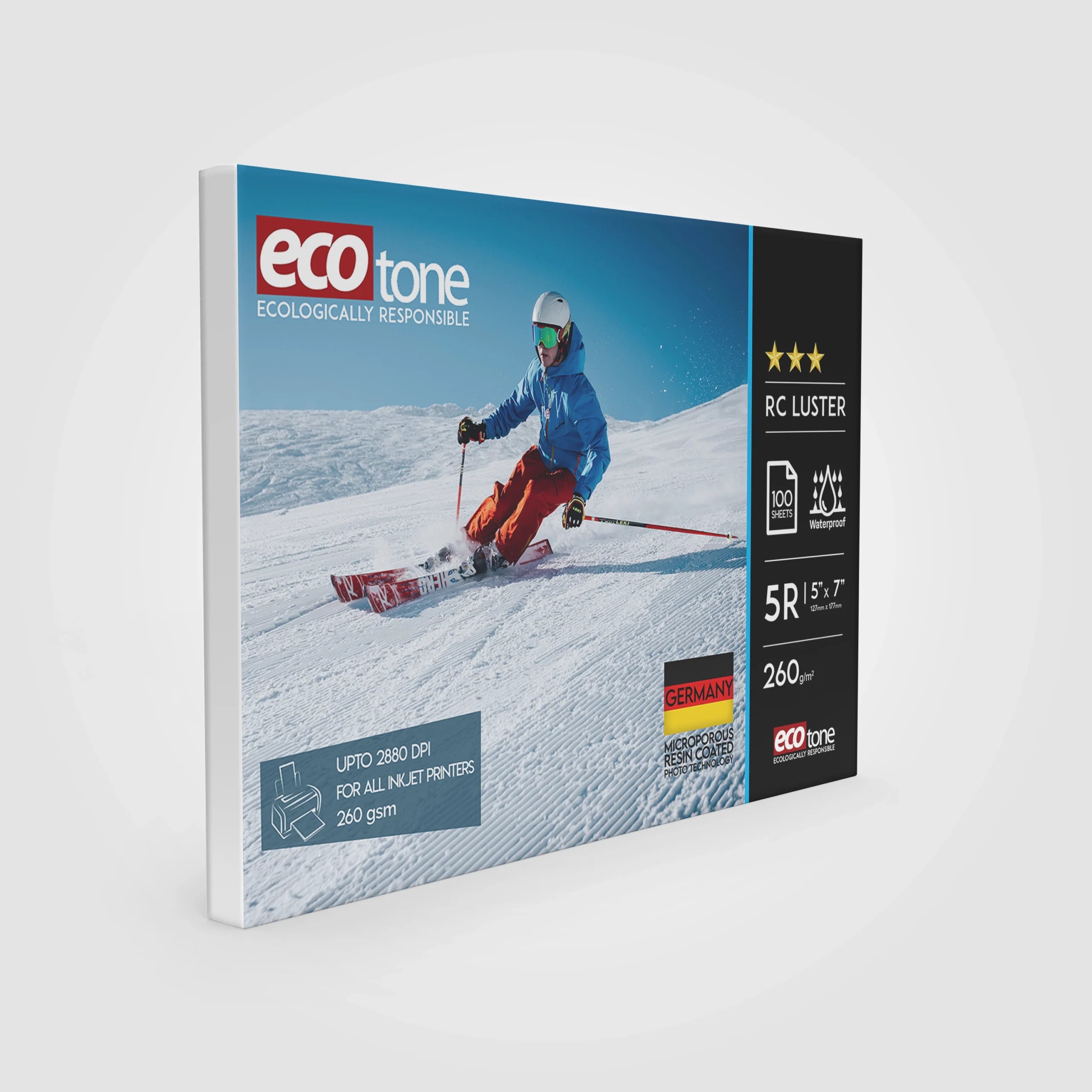 Eco-tone Luster 4x6 photo paper 260gsm